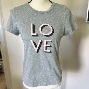 Banana Republic Gray Fitted Short Sleeve T-Shirt